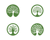 Family Tree vector icon design