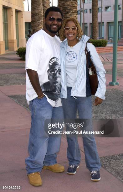 Aries Spears & Debra Wilson during MADtv Special Emmy Screening at ATAS in North Hollywood, California, United States.