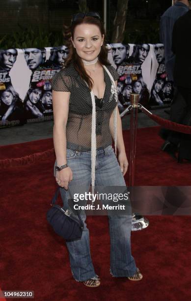 Jenna Von Oy during World Premiere of "2 Fast 2 Furious" at Universal Amphitheatre in Universal City, California, United States.