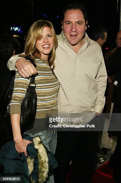 Jon Favreau and wife Joya Tillem during World Premiere of DreamWorks' "House of Sand And Fog" at ArcLight Cinerama Dome in Hollywood, California,...