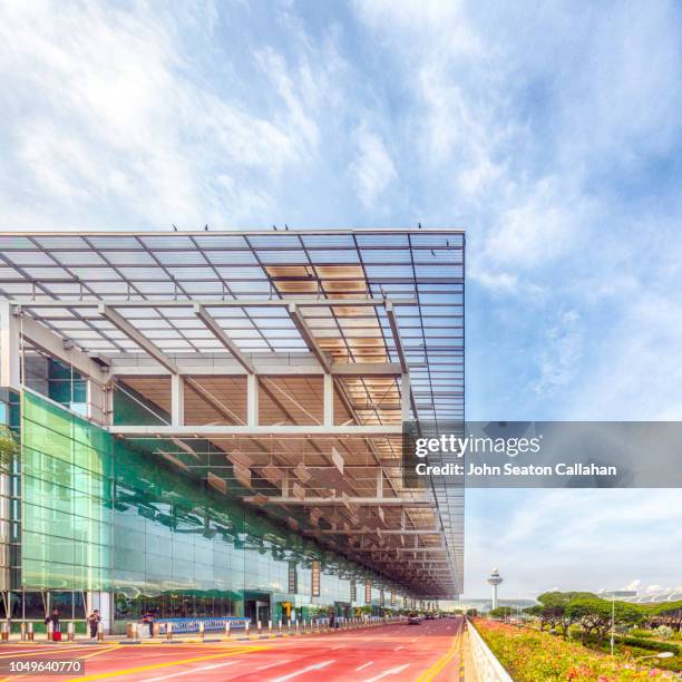 singapore, changi airport - changi airport stock pictures, royalty-free photos & images