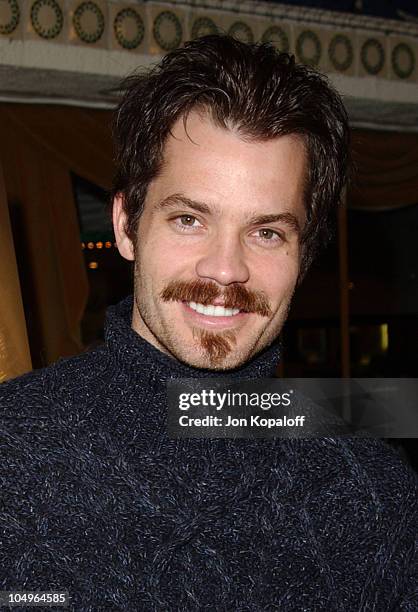 Timothy Olyphant during Los Angeles Premiere of HBO Films' "Angels In America" at Mann's Village Theatre in Westwood, California, United States.