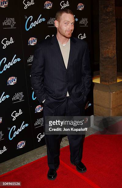 Max Martini during "The Cooler" - Los Angeles Premiere at The Egyptian Theater in Hollywood, California, United States.