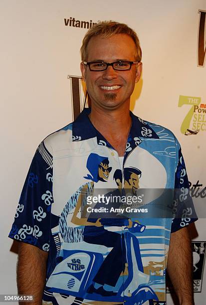 George Gray during W Magazine Publisher Alyce Alston Hosts Book Launch Party for John Livesay at Private Residence in Bel Air, California, United...