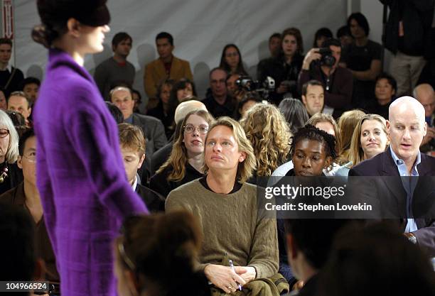 Carson Kressley during Olympus Fashion Week Fall 2004 - Roy Chereskin - Front Row at The Atelier Bryant Park in New York City, New York, United...