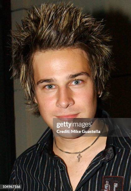 Ryan Cabrera during AIDS Project Los Angeles's Summer Party 2005 at Paramount Studios in Hollywood, California, United States.