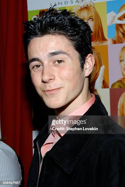 Eli Marienthal during "Confessions of a Teenage Drama Queen" New York Premiere at Loews E-Walk Theatre in New York City, New York, United States.