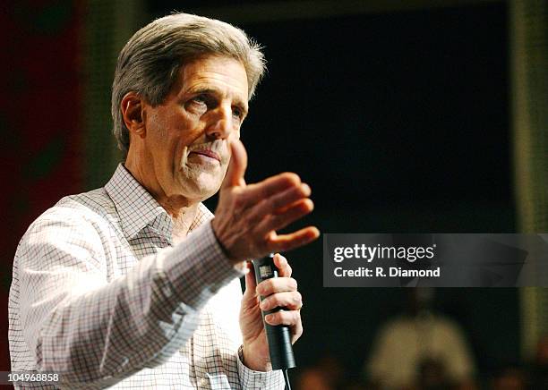 Senator John Kerry,Democratic Presidential contender.