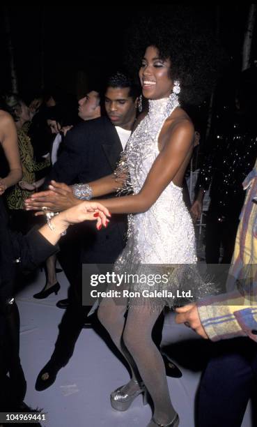 Naomi Campbell during "7th On Sale" To Benefit AIDS Research - November 29, 1990 at 69th Regiment Armory in New York City, New York, United States.