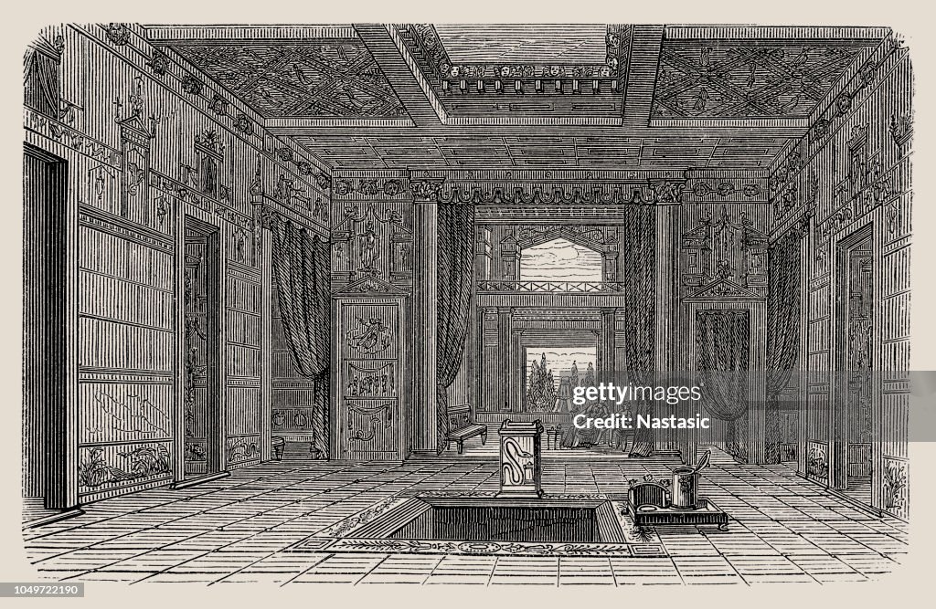 Roman Villa Interior