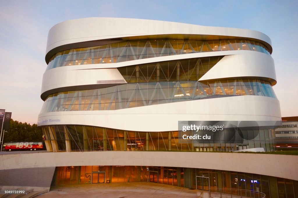 Mercedes Benz Museum in Stuttgart