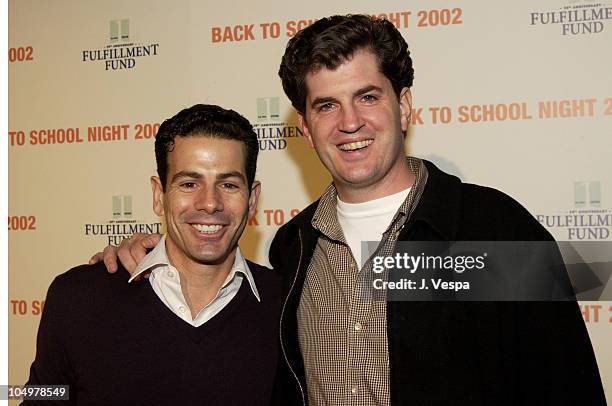 Scott Strauss & James Whitaker during Fulfillment Fund's 3rd Annual "Back to School Night" at Jim Henson Studios in Los Angeles, California, United...