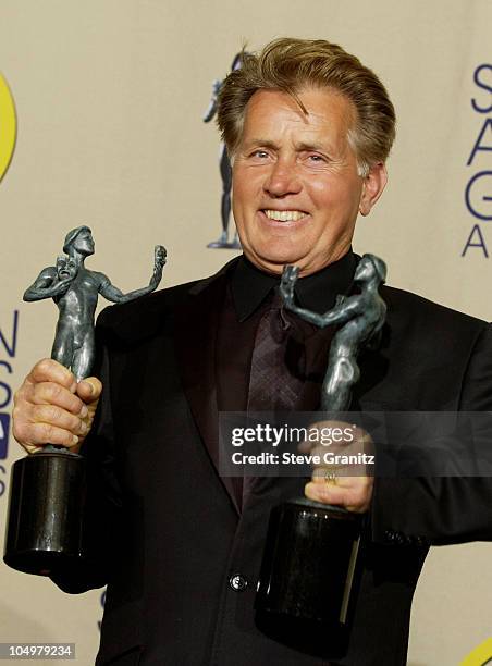 Martin Sheen wins for Outstanding Performance by a Male Actor in a Drama Series for "The West Wing"