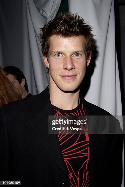 Eric Mabius during "Resident Evil" Premiere After Party at the GQ Lounge at GQ Lounge in Los Angeles, California, United States.
