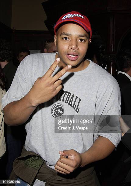 Donald Faison during "Resident Evil" Premiere After Party at the GQ Lounge at GQ Lounge in Los Angeles, California, United States.