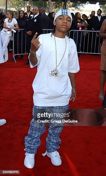 Lil' Bow Wow during The 16th Annual Soul Train Music Awards - Arrivals at L.A. Sports Arena in Los Angeles, California, United States.