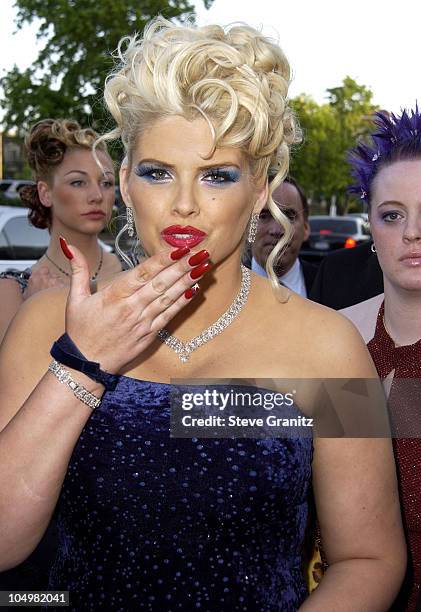 Anna Nicole Smith during Vanity Fair Toasts Guess? In Celebration Of The Dream Denim Makers 20th Anniversary at The Wilshire Ebell Theatre in Los...