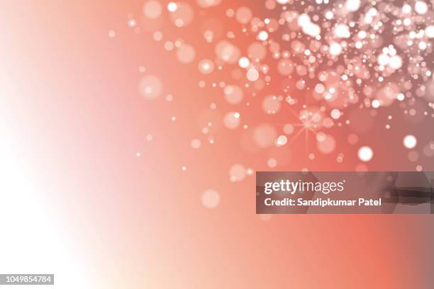 bokeh and blur vector abstract orange background - breaking stock illustrations
