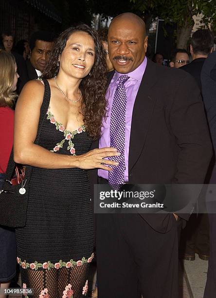 Ving Rhames & wife Debbie during "Undisputed" Premiere at Mann Festival in Westwood, California, United States.