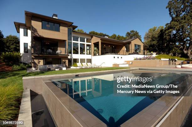 Million 500 square foot mansion with 7 bedrooms, 8 bathrooms and an outdoor pool is for sale in Palo Alto, Calif., Thursday, Sept. 20, 2018.