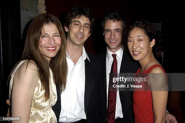 Catherine Keener, director Alexander Payne, Dermot Mulroney and Sandra Oh