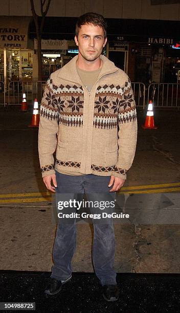 Desmond Harrington during "The Ring" Premiere at Mann Bruin Theatre in Westwood, California, United States.