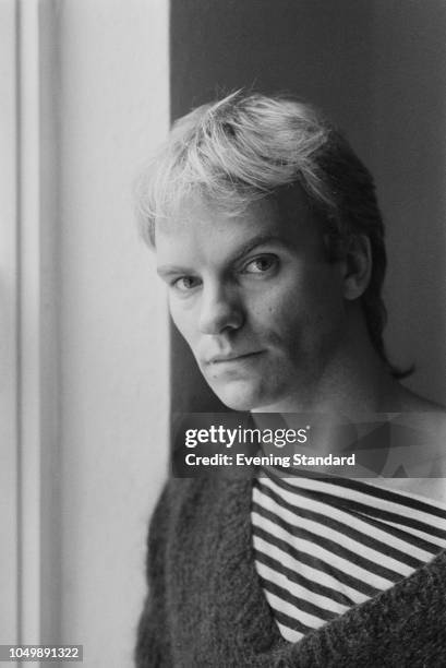 English singer, songwriter, and actor Sting, UK, 26th September 1979.