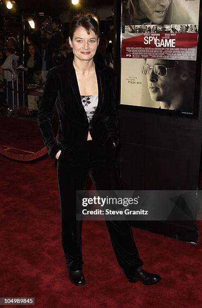 Catherine McCormack during Spy Game Premiere at Mann National Theatre in Westwood, California, United States.