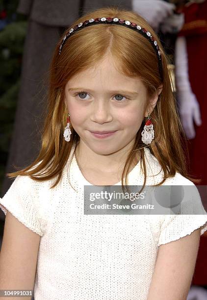 Liliana Mumy during "The Santa Clause 2" Premiere at El Capitan Theatre in Hollywood, California, United States.