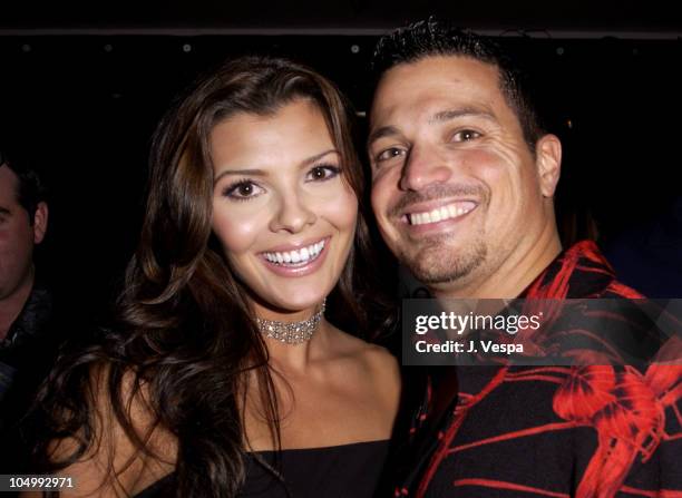 Ali Landry & Richard Botto, Publisher during Razor Magazine Holiday Party & Gift Drive to benefit the Cantor Fitzgerald Children's Fund at The Key...