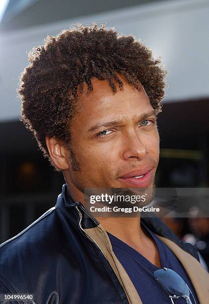 Gary Dourdan during The 16th Annual Soul Train Music Awards - Arrivals at L.A. Sports Arena in Los Angeles, California, United States.