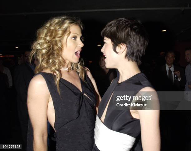 Christina Applegate and Selma Blair during "The Sweetest Thing" - After Party at Roseland in New York City, New York, United States.