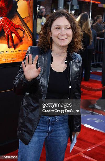 Sara Gilbert during "Spider-Man" Premiere at Mann Village in Westwood, California, United States.