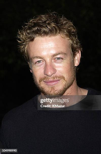 Simon Baker during 2002 Tribeca Film Festival - Vanity Fair Party at The State Supreme Courthouse in New York City, New York, United States.