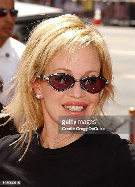 Melanie Griffith during "Spy Kids 2: The Island Of Lost Dreams" Premiere at Grauman's Chinese Theatre in Hollywood, California, United States.