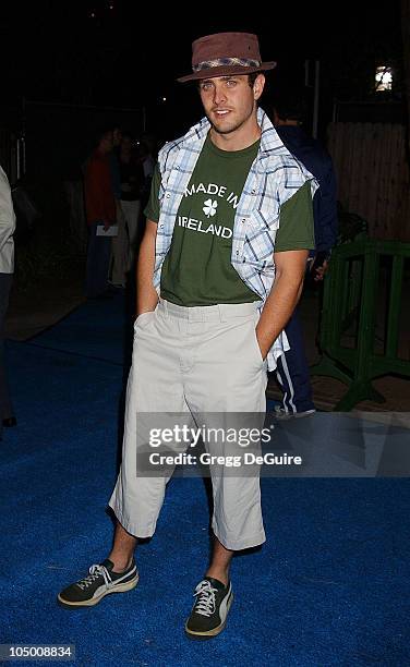 Joey McIntyre during "Swimfan" Premiere at Sunset Canyon Recreation Center in Westwood, California, United States.
