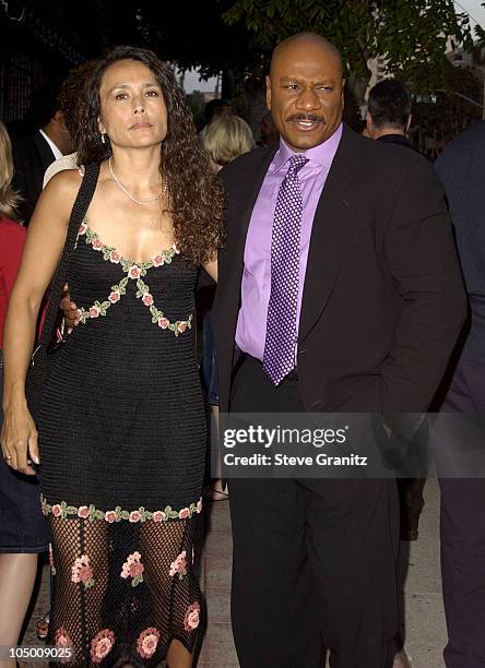 Ving Rhames & wife Debbie during "Undisputed" Premiere at Mann Festival in Westwood, California, United States.