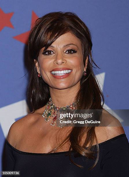 Paula Abdul during "American Idol" Season 1 Finale - Performance Show - Press Room at Kodak Theatre in Hollywood, California, United States.