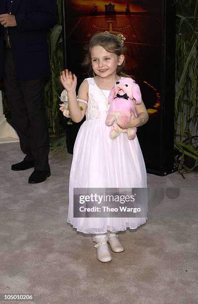 Abigail Breslin during "Signs" Premiere - New York at Alice Tully Hall in New York City, New York, United States.