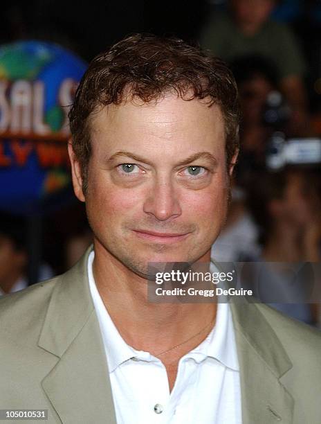 Gary Sinise during World Premiere Of "Apollo 13: The IMAX Experience" at Universal Studios Hollywood IMAX Theatre in Universal City, California,...