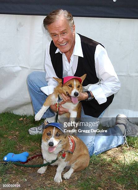 Robert Culp during Best Friends Animal Sanctuary's Pet Adoption Festival at Johnny Carson Park in Burbank, California, United States.