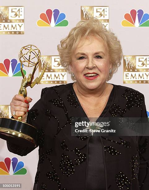 Doris Roberts, winner for Best Suppporting Actress in a Comedy Series, "Everybody Loves Raymond"