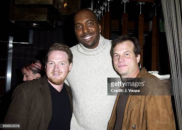 Donal Logue, John Salley and Bill Paxton during Tom Arnold's "How I Lost 5 Pounds in 6 Years" Book Party at Balboa Lounge in Los Angeles, California,...
