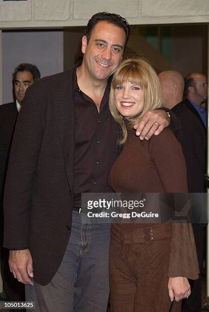 Brad Garrett and wife Jill Diven during "The 4th Tenor" Premiere at Mann Festival Theatre in Westwood, California, United States.