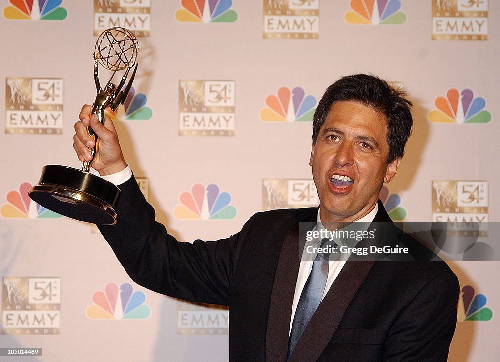 Emmy Ray Ray Romano during The 54th Annual Primetime Emmy Awards - Press Room ...