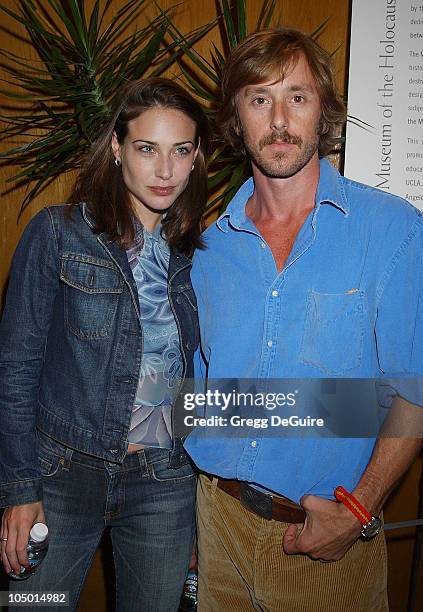 Claire Forlani & Jake Weber during "The Grey Zone" Premiere to Benefit The L.A. Museum Of The Holocaust at Writers Guild Theatre in Beverly Hills,...