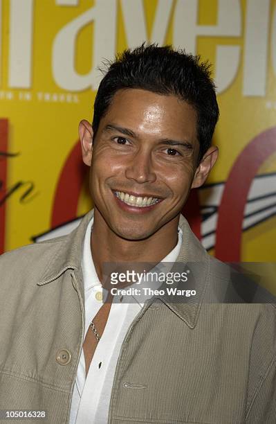Anthony Ruivivar during Conde Nast Traveler Celebrates 15th Anniversary with photo exhibit at the American Museum of Natural History at Museum of...
