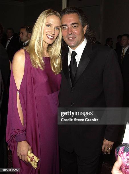 Kelly Lynch and husband Mitch Glazer during The 15th Carousel Of Hope Ball - VIP Reception at Beverly Hilton Hotel in Beverly Hills, California,...