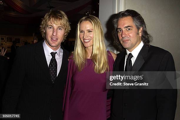 Owen Wilson, Kelly Lynch and Mitch Glazer during The 15th Carousel Of Hope Ball - VIP Reception at Beverly Hilton Hotel in Beverly Hills, California,...