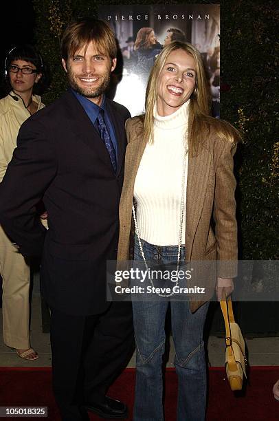 Casper Van Dien & Catherine Oxenberg during "Evelyn" Premiere at The Academy in Los Angeles, California, United States.